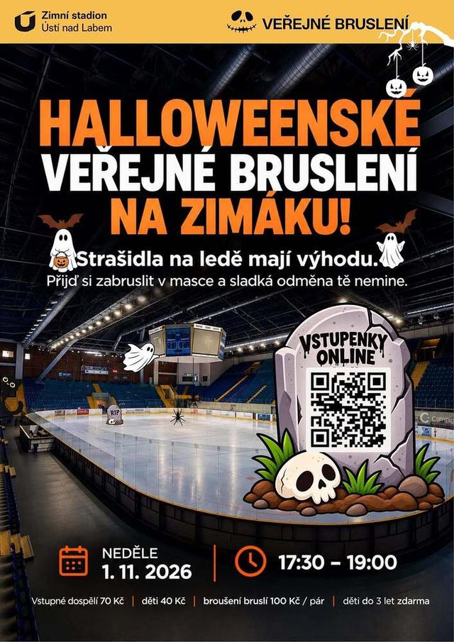 Fotografie k akci Halloweenské Veřejné Bruslení
